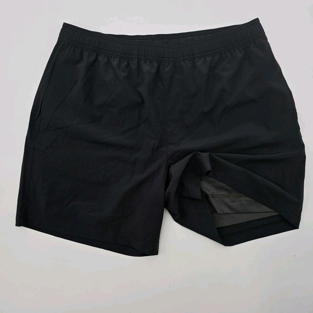 Chubbies Shorts Mens 5.5 Inch Black Green Boxer Lined Athlounger Secret